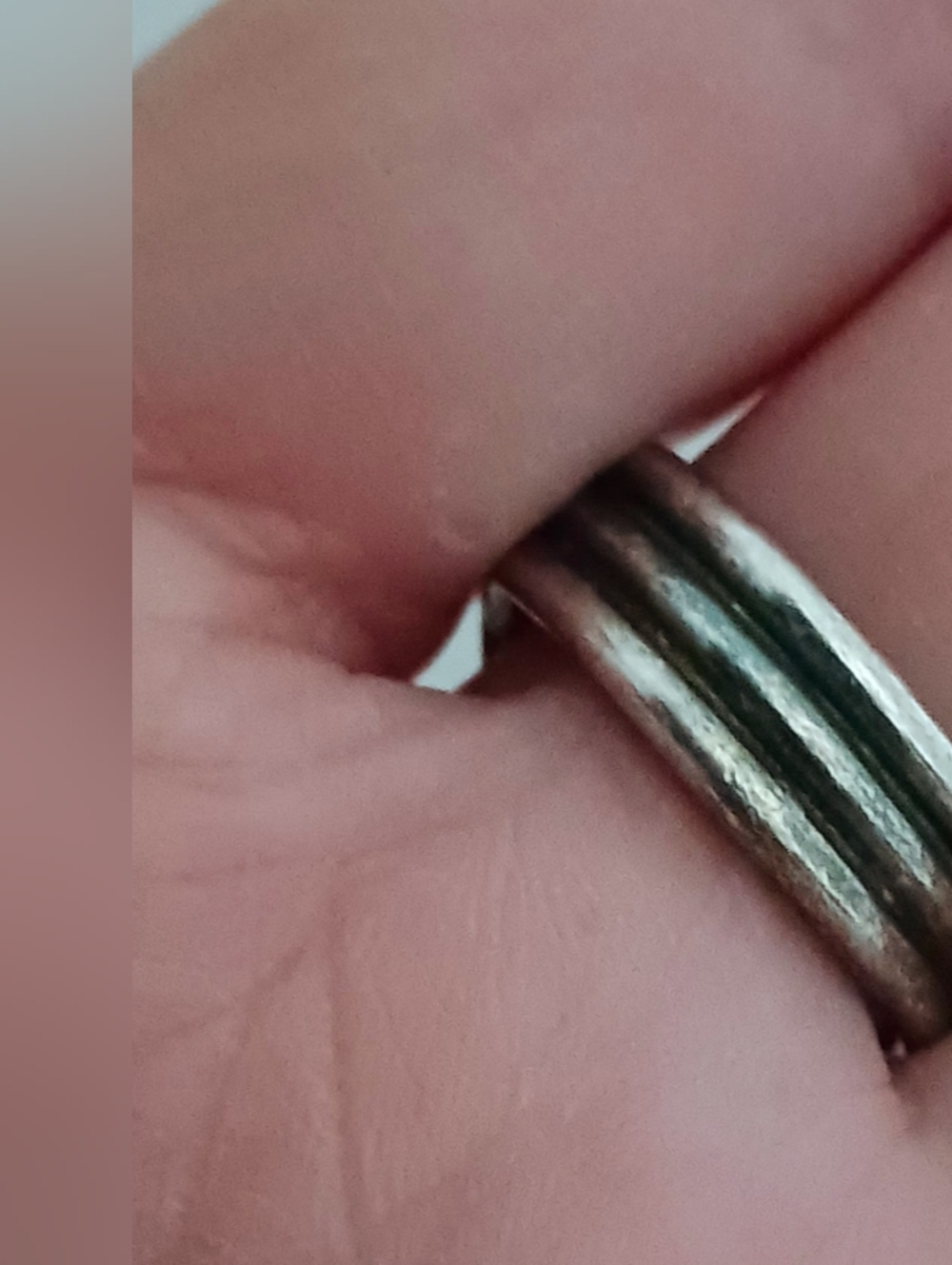 Sterling Ring, Vintage, Size 8.5 - Picture 5 of 7